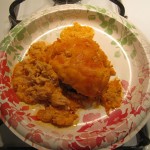 Buffalo Chicken Dip after Heating