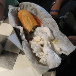 Half-eaten sub