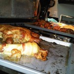 Meat Turtles Baking with Bananas Meat Turtles Baking with Bananas